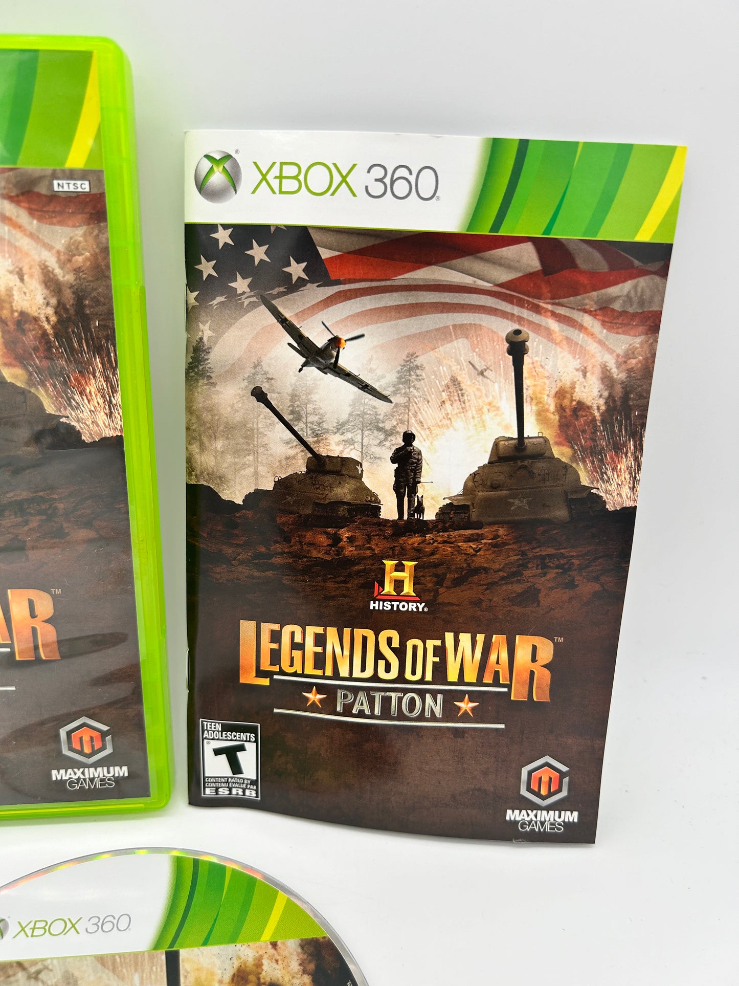 MiCROSOFT XBOX 360 | HiSTORY LEGENDS OF WAR PATTON