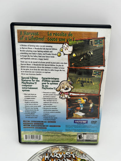 SONY PLAYSTATiON 2 [PS2] | HARVEST MOON A WONDERFUL LiFE | SPECiAL EDITION