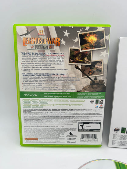 MiCROSOFT XBOX 360 | HiSTORY LEGENDS OF WAR PATTON