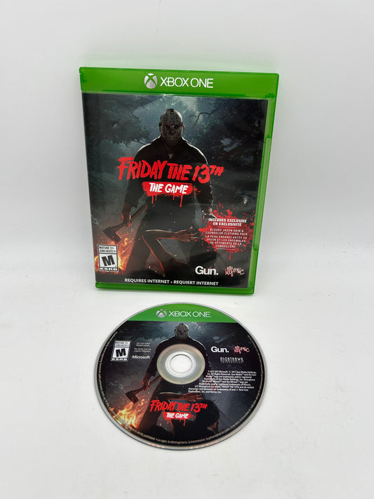 PiXEL-RETRO.COM : MICROSOFT XBOX ONE COMPLETE CIB BOX MANUAL GAME NTSC FRIDAY THE 13TH THE GAME
