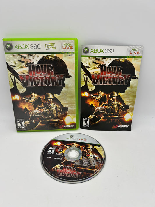 PiXEL-RETRO.COM : MICROSOFT XBOX 360 COMPLETE CIB BOX MANUAL GAME NTSC HOUR OF VICTORY