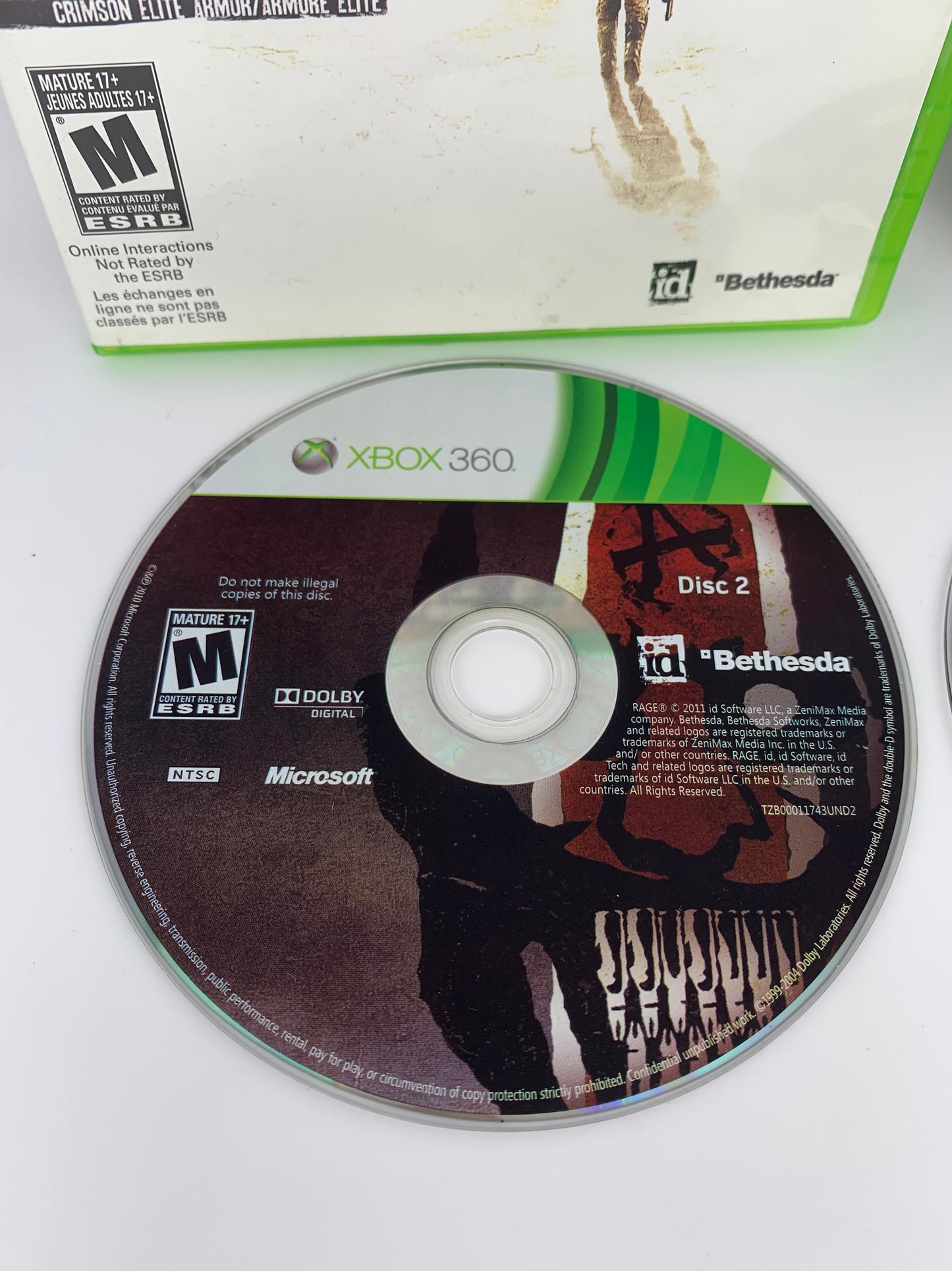 MiCROSOFT XBOX 360 | RAGE | ANARCHY EDiTiON