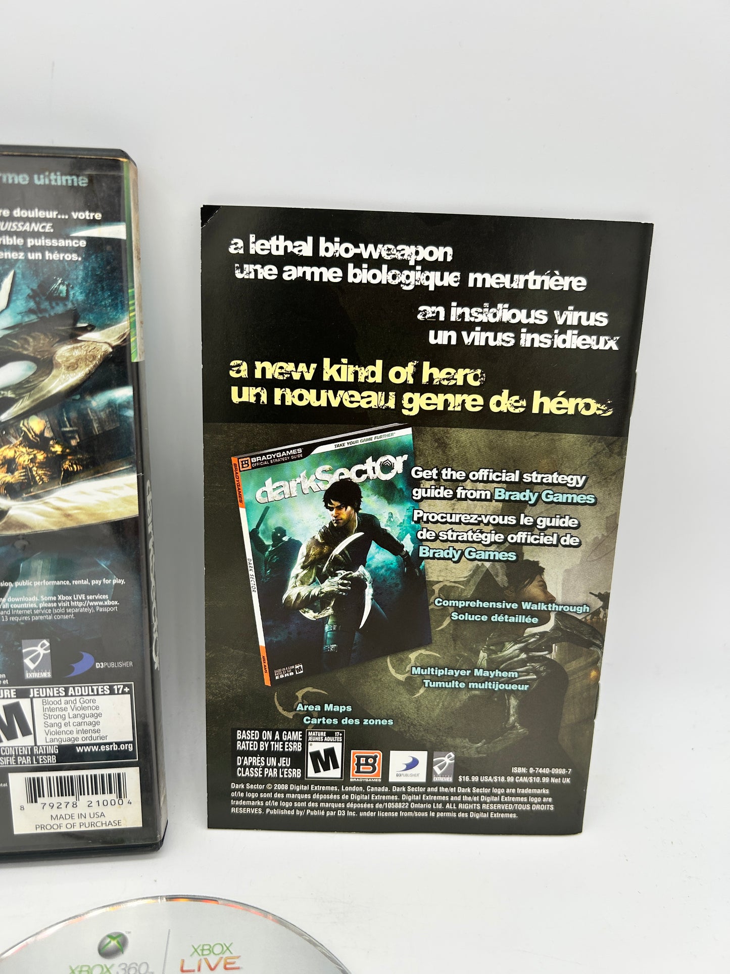 MiCROSOFT XBOX 360 | DARK SECTOR