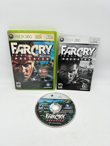 PiXEL-RETRO.COM : MICROSOFT XBOX 360 COMPLETE CIB BOX MANUAL GAME NTSC FAR CRY INSTINCTS PREDATOR