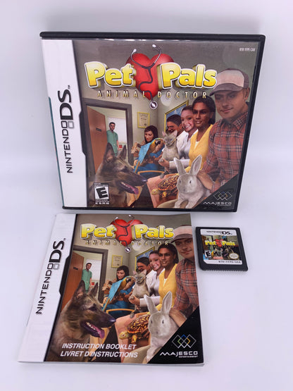 PiXEL-RETRO.COM : NINTENDO DS (DS) COMPLETE CIB BOX MANUAL GAME NTSC PET PALS ANIMAL DOCTOR