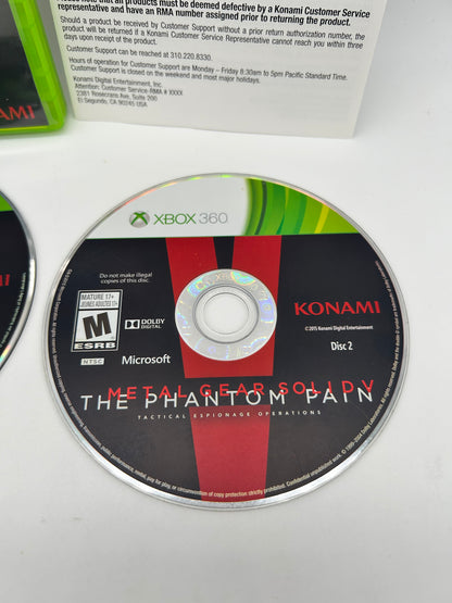 Microsoft XBOX 360 | METAL GEAR SOLiD V THE PHANTOM PAiN | DAY ONE EDiTiON