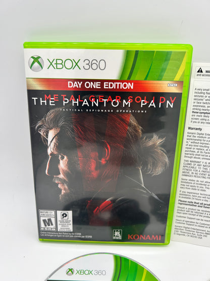 Microsoft XBOX 360 | METAL GEAR SOLiD V THE PHANTOM PAiN | DAY ONE EDiTiON