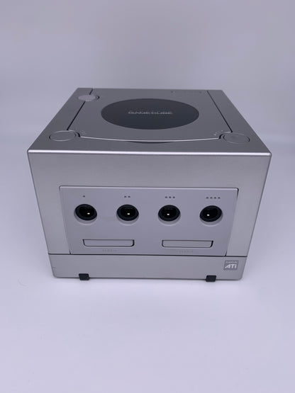 NiNTENDO GAMECUBE [NGC] CONSOLE | MODEL ARGENT SiLVER DOL-001 USA | LiMiTED EDiTiON PLATiNUM