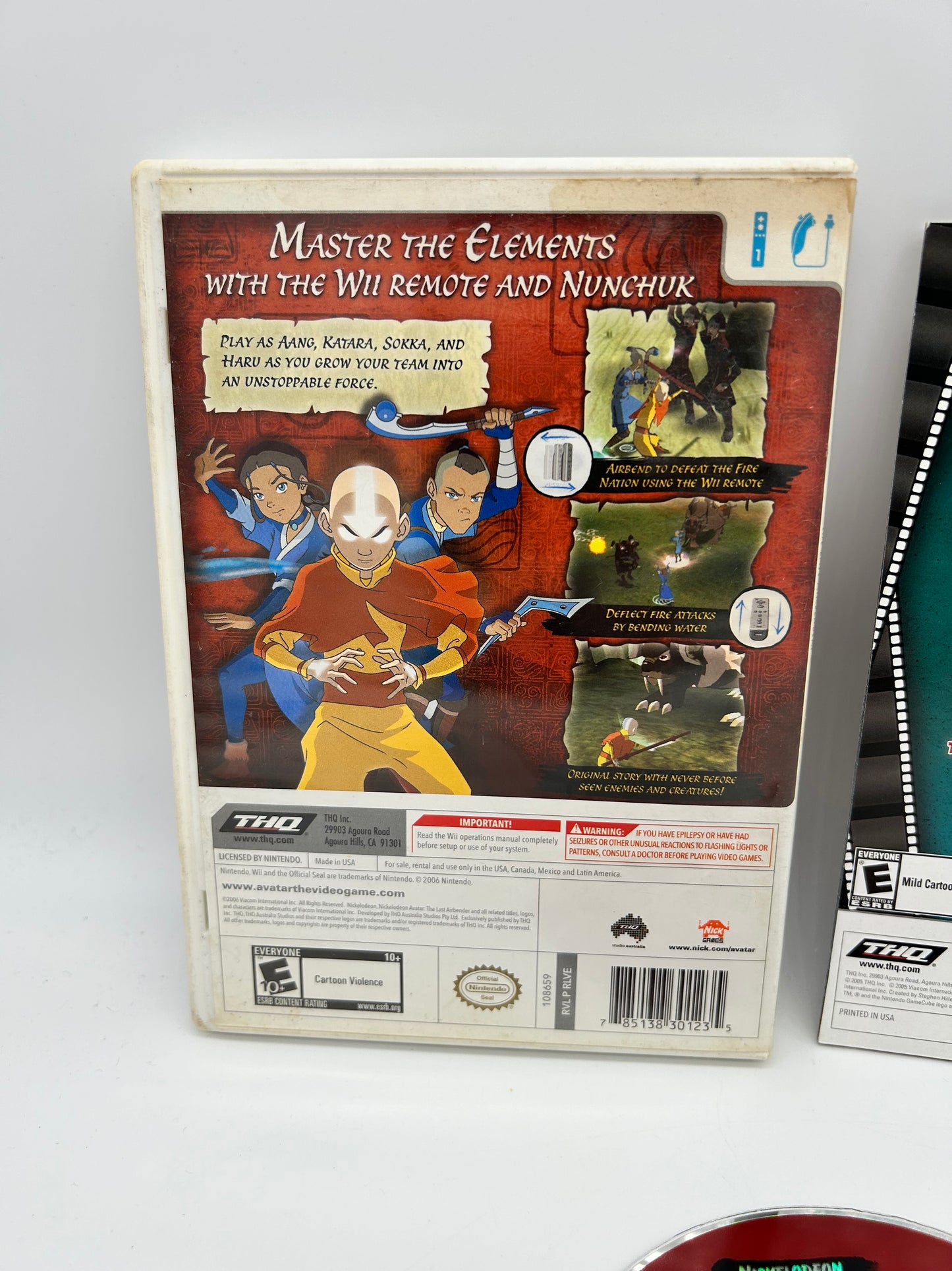 NiNTENDO Wii | AVATAR THE LAST AiRBENDER