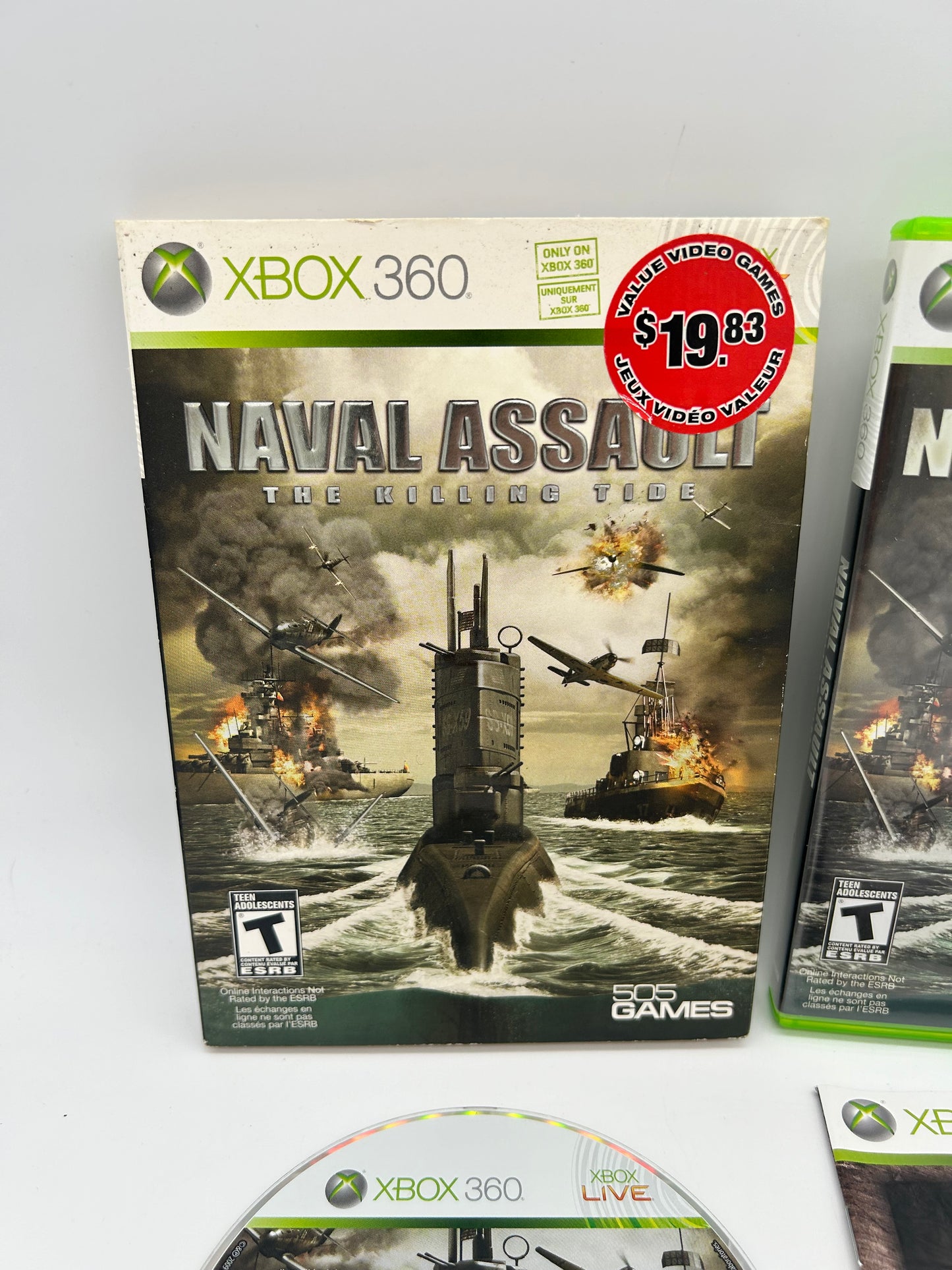 Microsoft XBOX 360 | NAVAL ASSAULT THE KiLLiNG TiDE