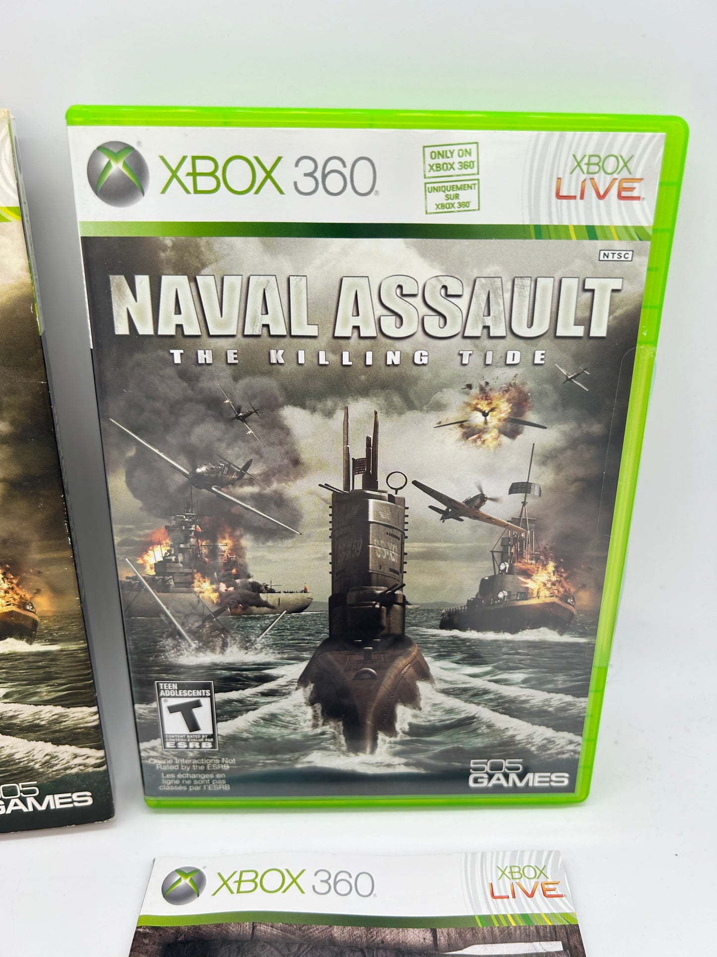 MiCROSOFT XBOX 360 | NAVAL ASSAULT THE KiLLiNG TiDE