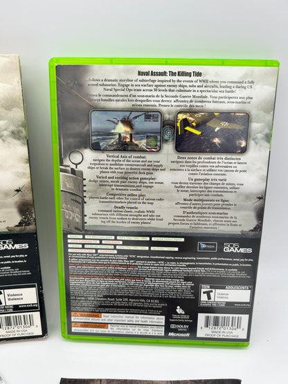 MiCROSOFT XBOX 360 | NAVAL ASSAULT THE KiLLiNG TiDE