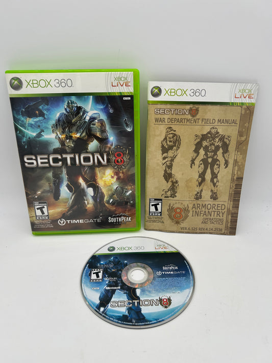 PiXEL-RETRO.COM : MICROSOFT XBOX 360 COMPLETE CIB BOX MANUAL GAME NTSC SECTION 8