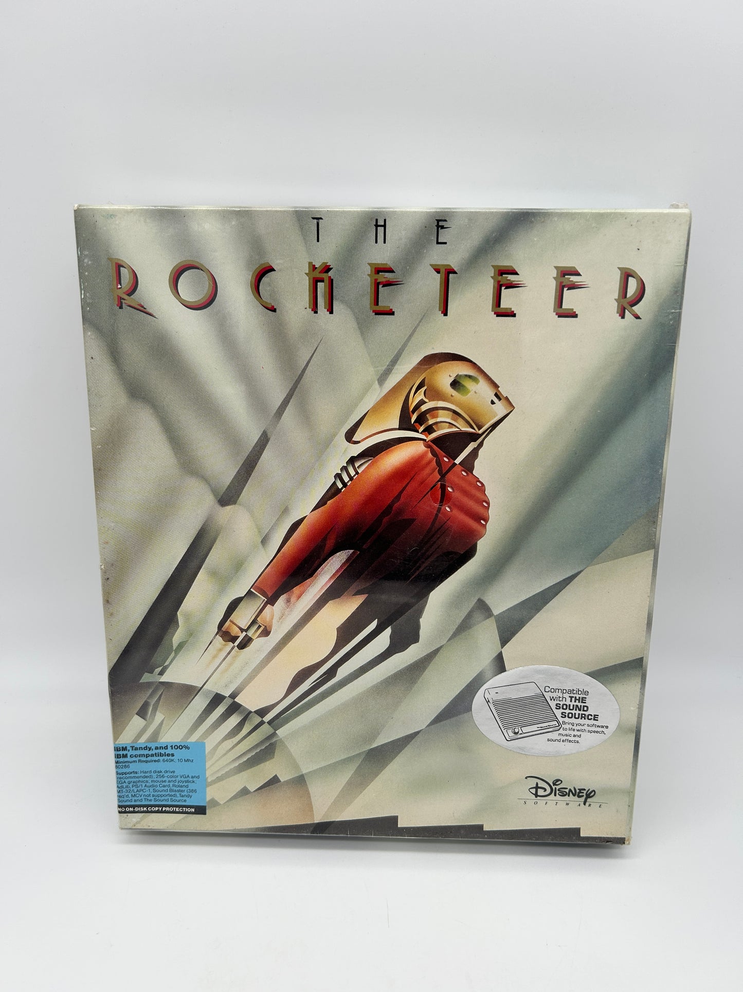 PiXEL-RETRO.COM : COMPUTER (PC) COMPLETE CIB BOX MANUAL GAME NTSC THE ROCKETEER BIG BOX