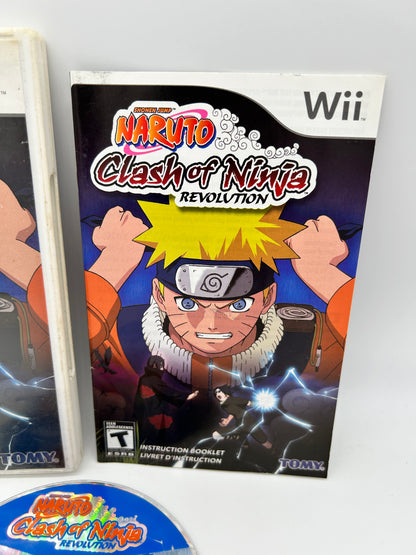 NiNTENDO Wii | NARUTO SHIPPUDEN CLASH OF NINJA REVOLUTION