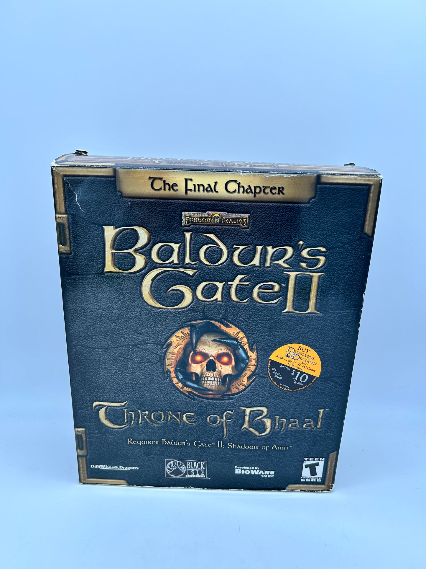 PC ORDiNATEUR | BALDERS GATE II THRONE OF BHAAL | BiG BOX