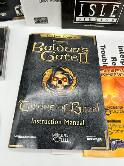 PC ORDiNATEUR | BALDERS GATE II THRONE OF BHAAL | BiG BOX