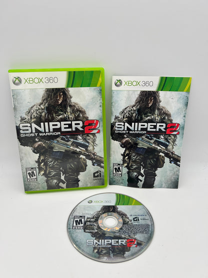 PiXEL-RETRO.COM : MICROSOFT XBOX 360 COMPLETE CIB BOX MANUAL GAME NTSC SNIPER GHOST WARRIOR 2