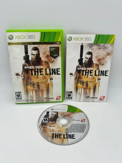 PiXEL-RETRO.COM : MICROSOFT XBOX 360 COMPLETE CIB BOX MANUAL GAME NTSC SPEC OPS THE LINE PREMIUM EDITION