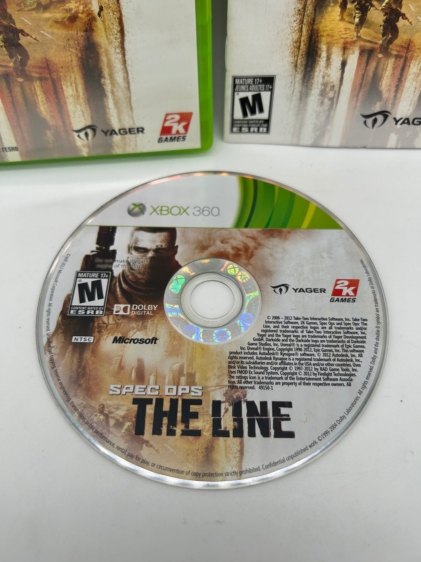 Microsoft XBOX 360 | SPEC OPS THE LINE | PREMIUM EDiTiON