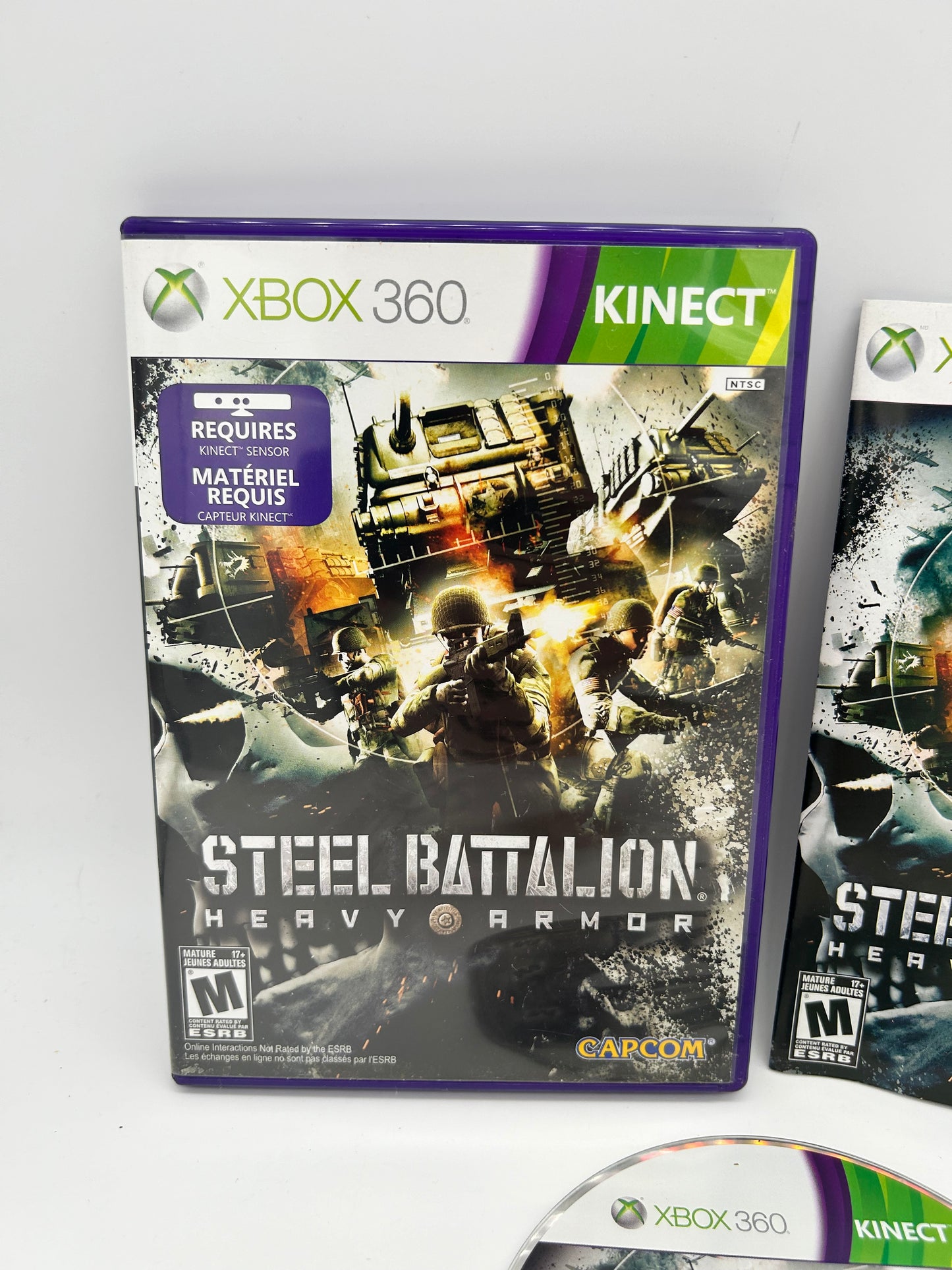 MiCROSOFT XBOX 360 | STEEL BATTALiON HEAVY ARMOR