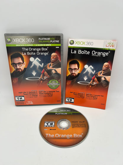 PiXEL-RETRO.COM : MICROSOFT XBOX 360 COMPLETE CIB BOX MANUAL GAME NTSC THE ORANGE BOX