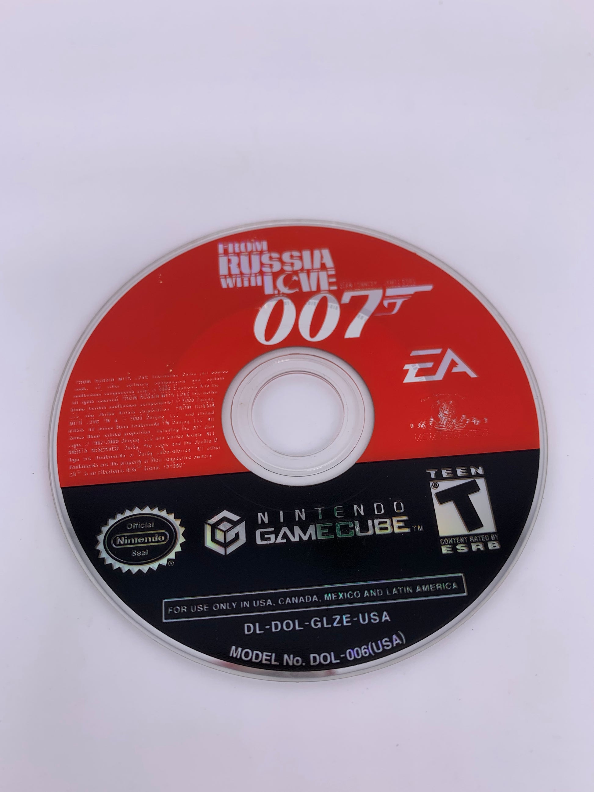 PiXEL-RETRO.COM : NINTENDO GAMECUBE (GC) GAME NTSC 007 FROM RUSSIA WITH LOVE
