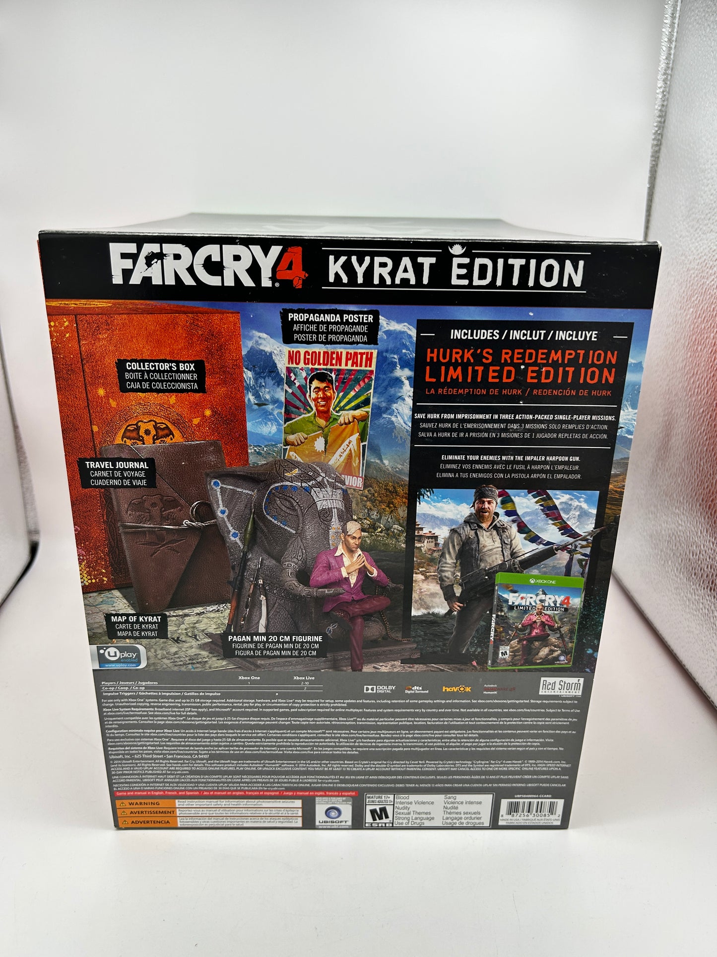 UBi COLLECTiBLES FAR CRY 4 XBOX ONE | KYRAT EDiTiON PANGAN MIN ON AN ELEPHANT THRONE