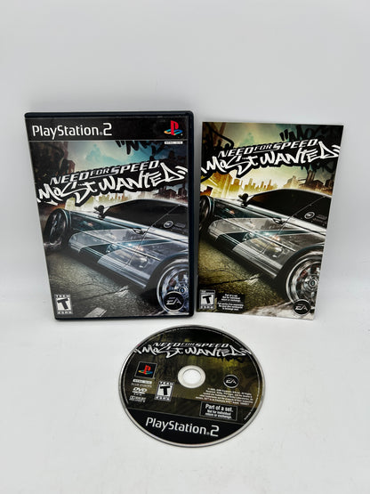 PiXEL-RETRO.COM : SONY PLAYSTATION 2 (PS2) COMPLET CIB BOX MANUAL GAME NTSC NEED FOR SPEED MOST WANTED