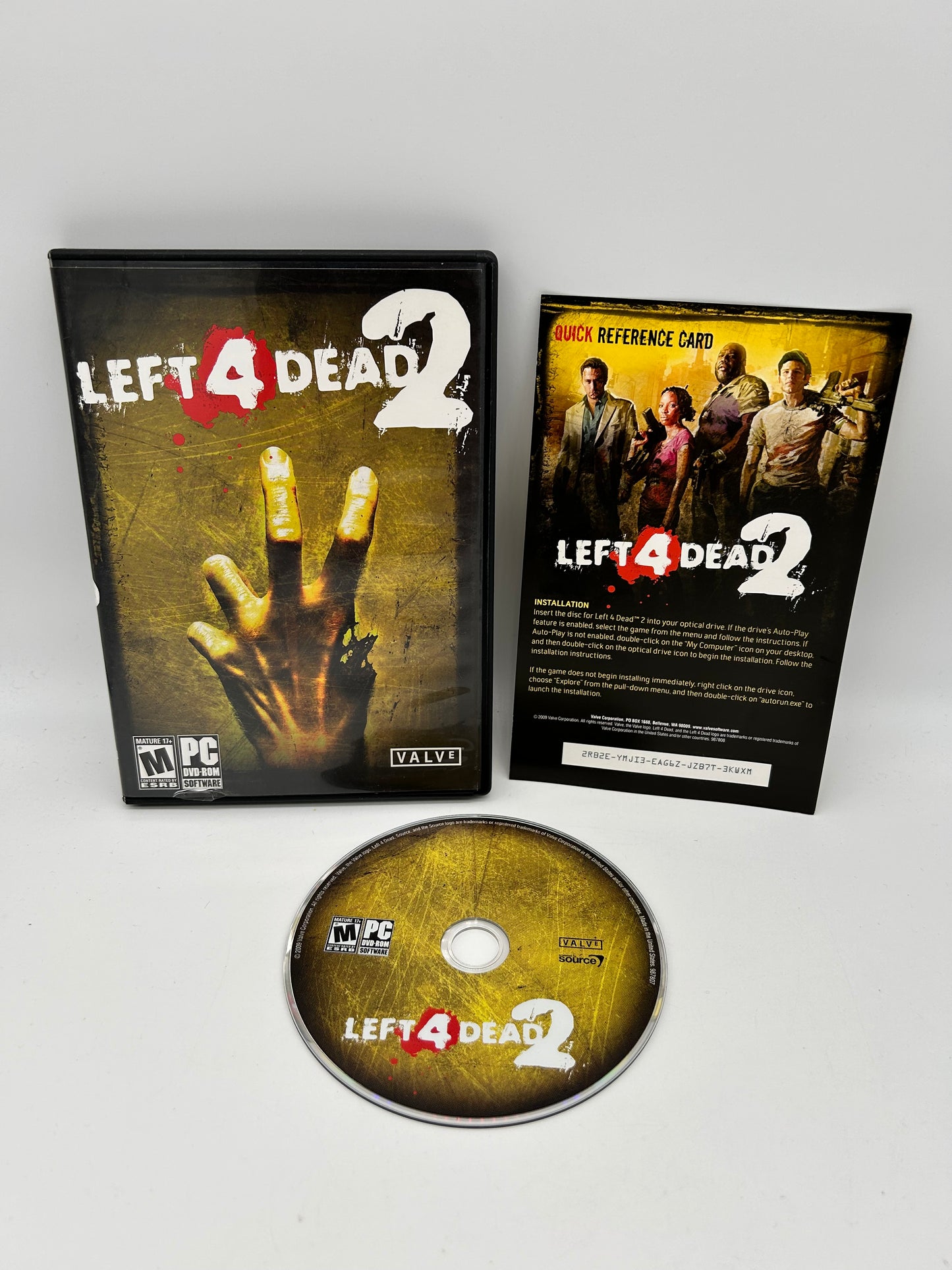 PiXEL-RETRO.COM : COMPUTER (PC) COMPLETE CIB BOX MANUAL GAME NTSC LEFT 4 DEAD 2