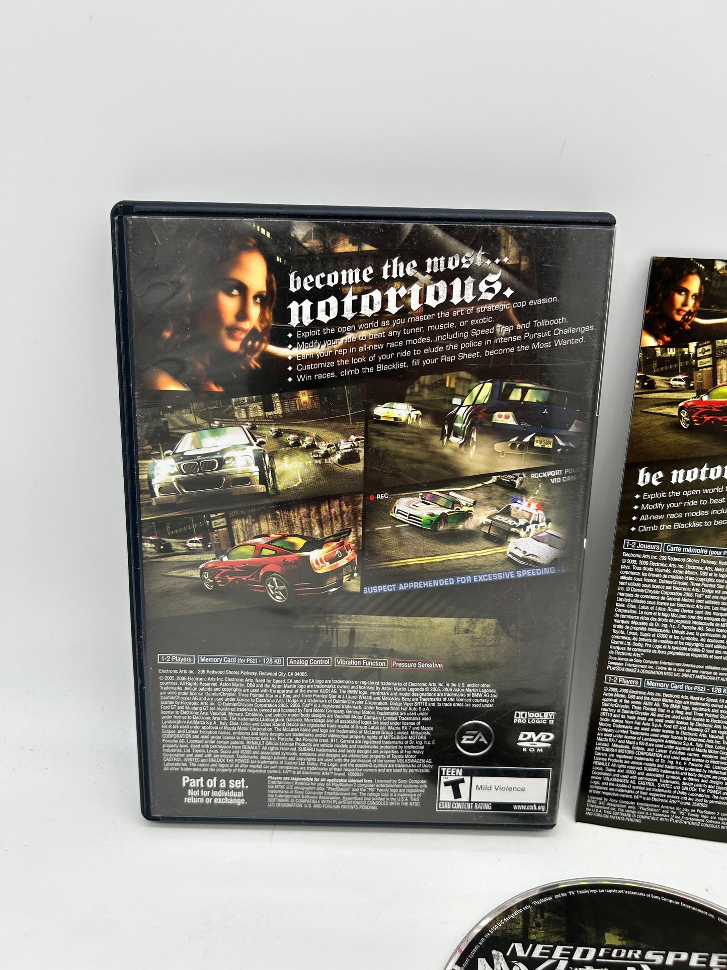 SONY PLAYSTATiON 2 [PS2] | NEED FOR SPEED MOST WANTED