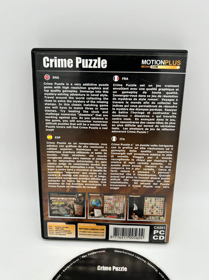 PC ORDiNATEUR | CRiME PUZZLE