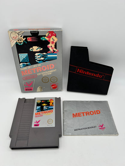 PiXEL-RETRO.COM : NINTENDO ENTERTAiNMENT SYSTEM (NES) GAME NTSC METROID