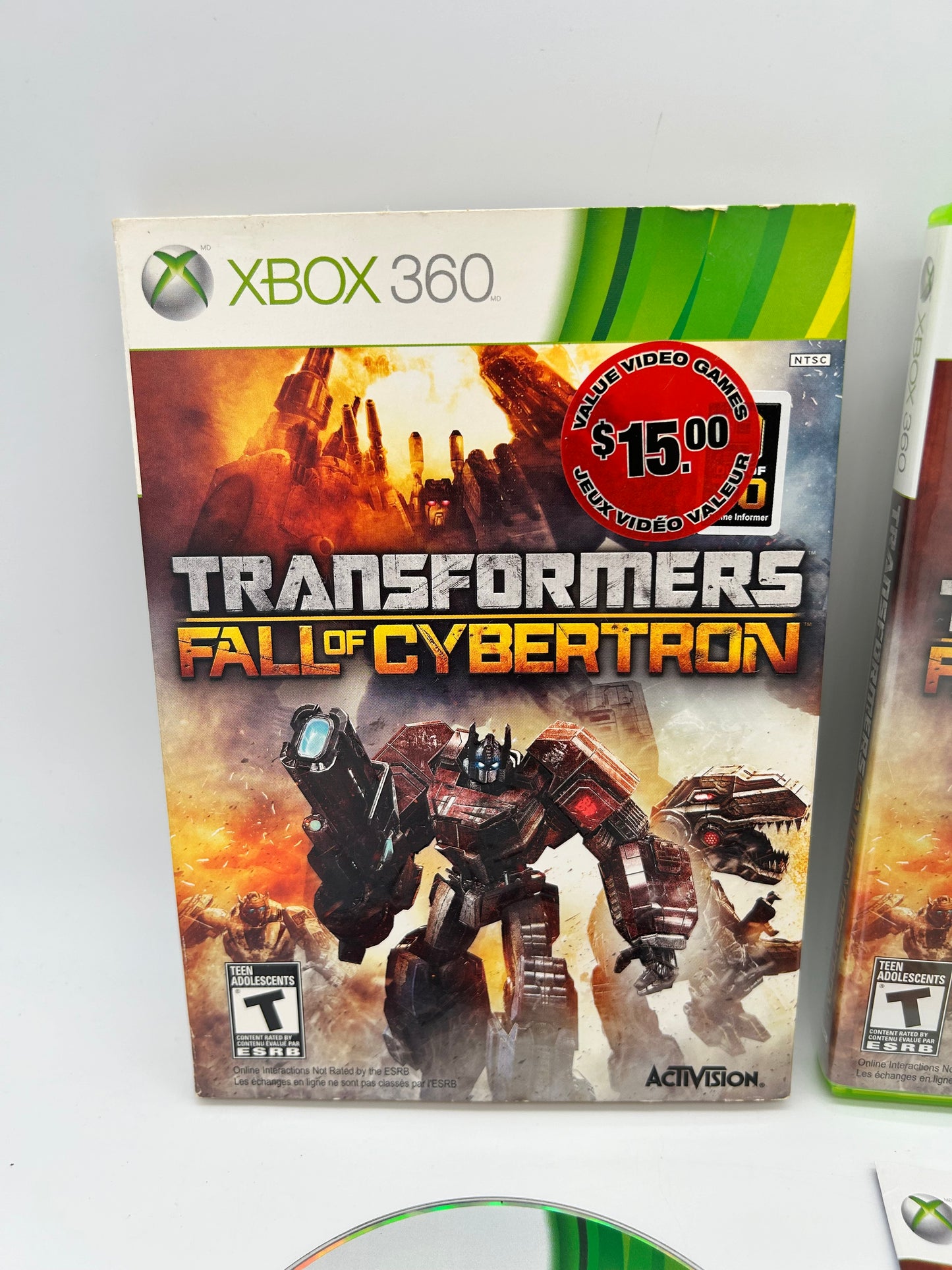 MiCROSOFT XBOX 360 | TRANSFORMERS FALL OF CYBERTRON