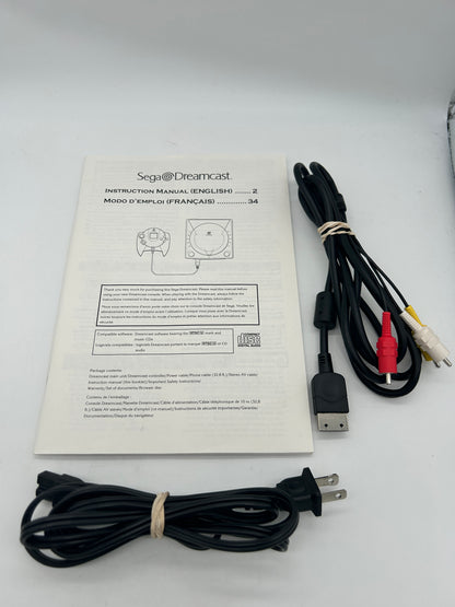 SEGA DREAMCAST CONSOLE | MODEL BLANCHE HKT-3020