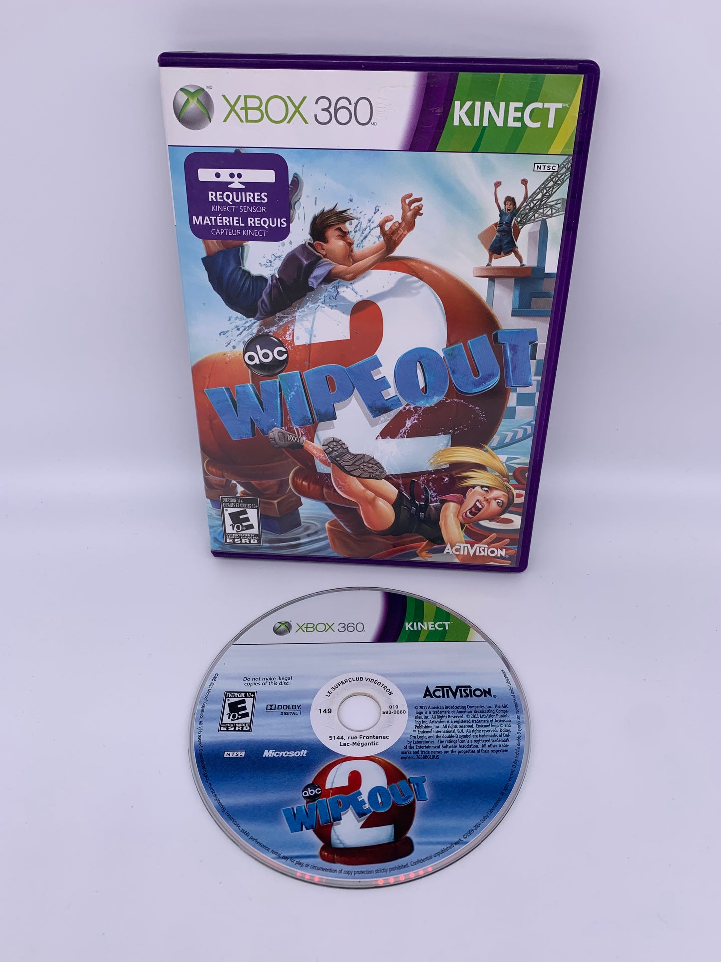 PiXEL-RETRO.COM : MICROSOFT XBOX 360 COMPLETE CIB BOX MANUAL GAME NTSC WIPEOUT 2