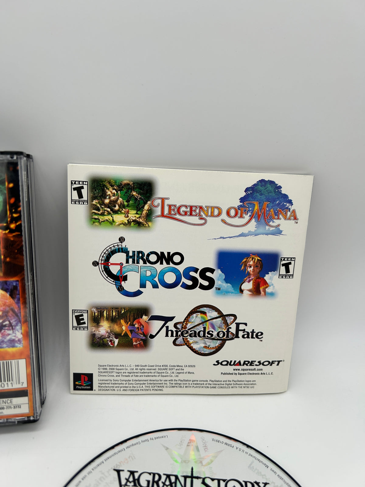 SONY PLAYSTATiON [PS1] | VAGRANT STORY