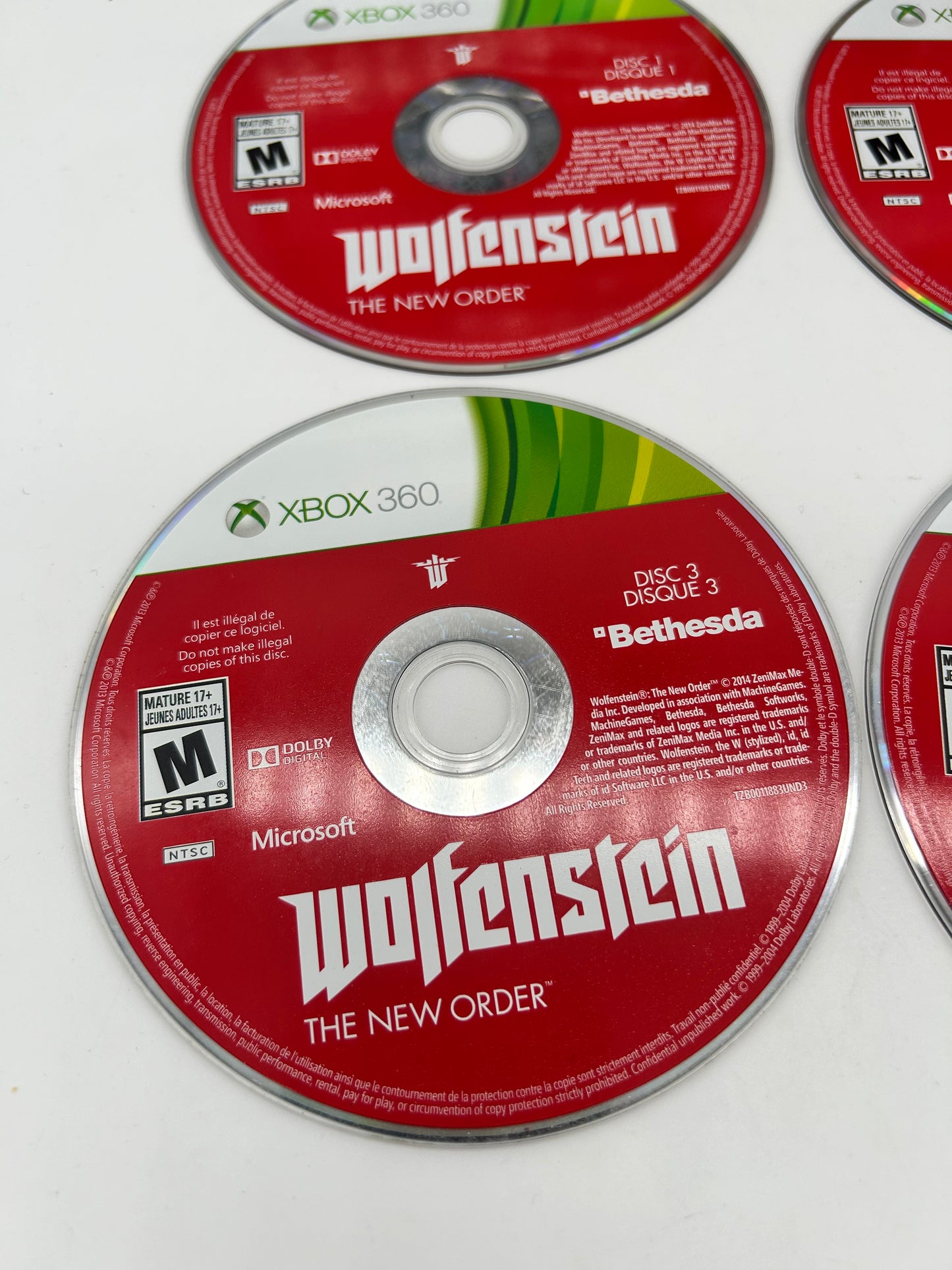 MiCROSOFT XBOX 360 | WOLFENSTEiN THE NEW ORDER