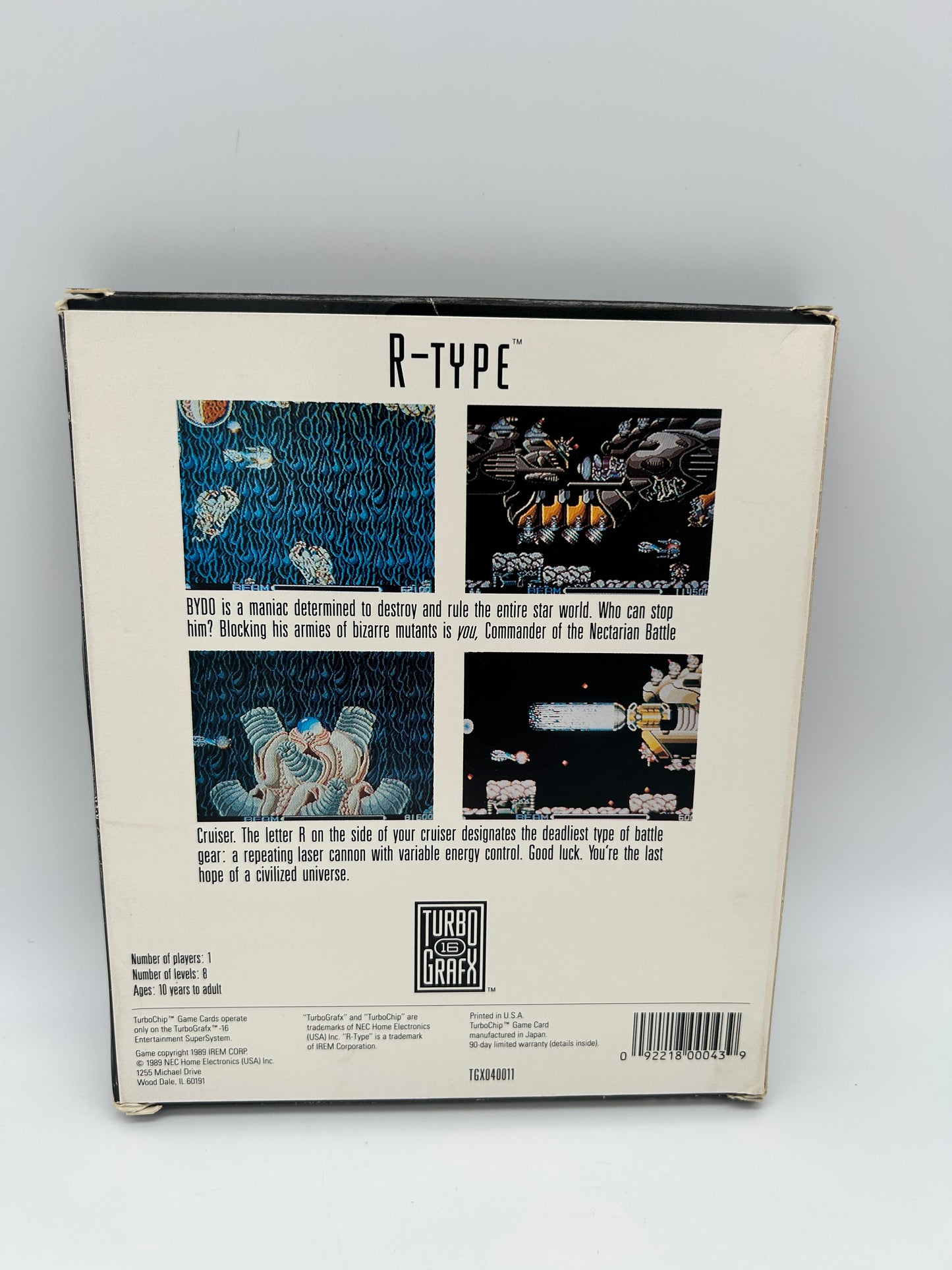 TURBOGRAFX16 | R-TYPE