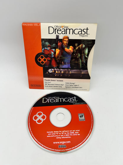 PiXEL-RETRO.COM : SEGA DREAMCAST COMPLETE (CIB) GAME BOX INSTRUCTION MANUAL NTSC MAGAZiNE DEMOS JANUARY 2000 VOL 3 | NOT FOR RESALE