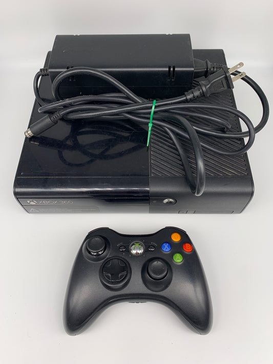 PiXEL-RETRO.COM : MICROSOFT XBOX 360 SYSTEM CONSOLE, CONTROLLER, POWER SUPPLY NTSC ELITE E SLIM MODEL 1538