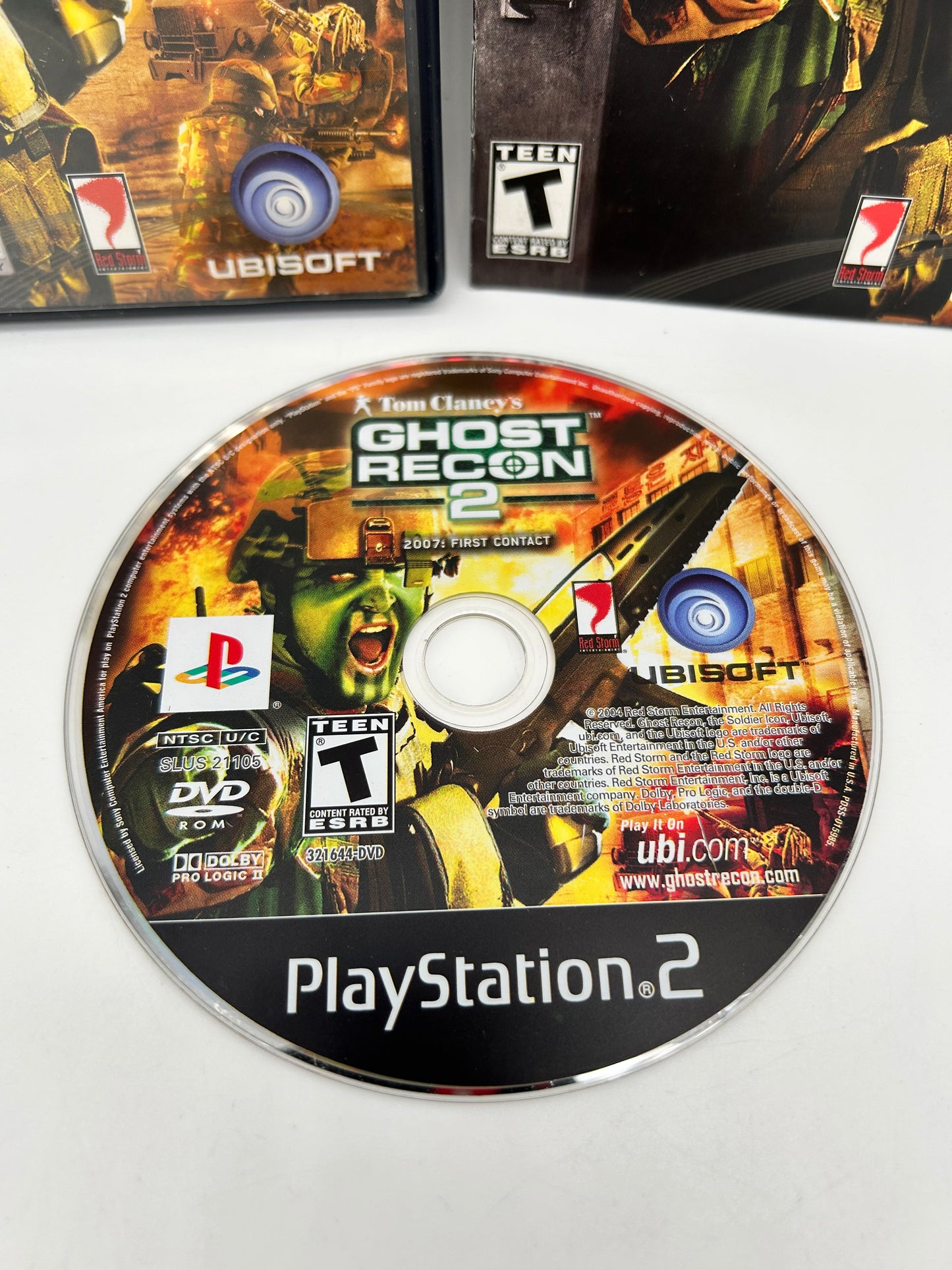 SONY PLAYSTATiON 2 [PS2] | TOM CLANCYS GHOST RECON 2