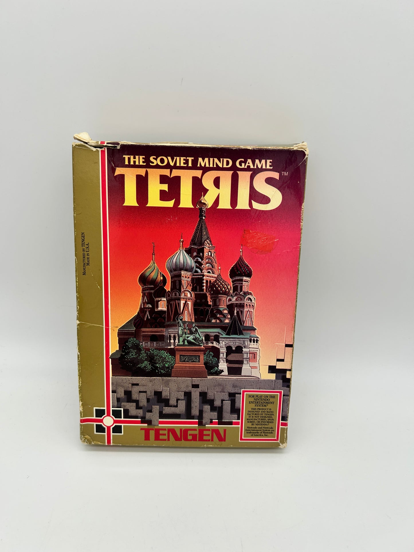 NiNTENDO [NES] ORiGiNAL | TETRiS TENGEN THE SOViET MiND GAME