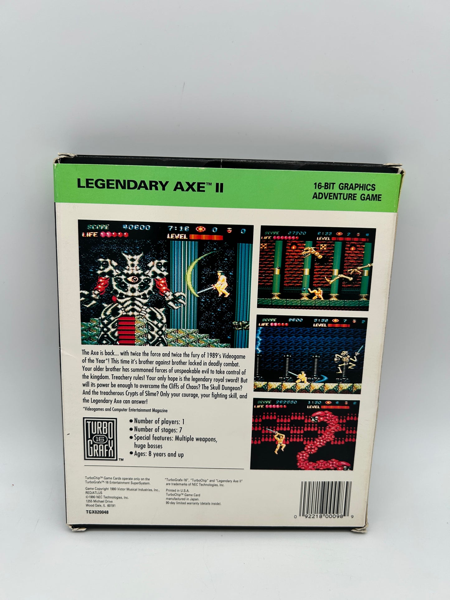 TURBOGRAFX16 | LEGENDARY AXE II