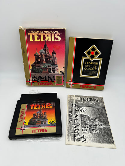 PiXEL-RETRO.COM : NINTENDO ENTERTAiNMENT SYSTEM (NES) GAME NTSC TETRIS TENGEN THE SOVIET MIND GAME