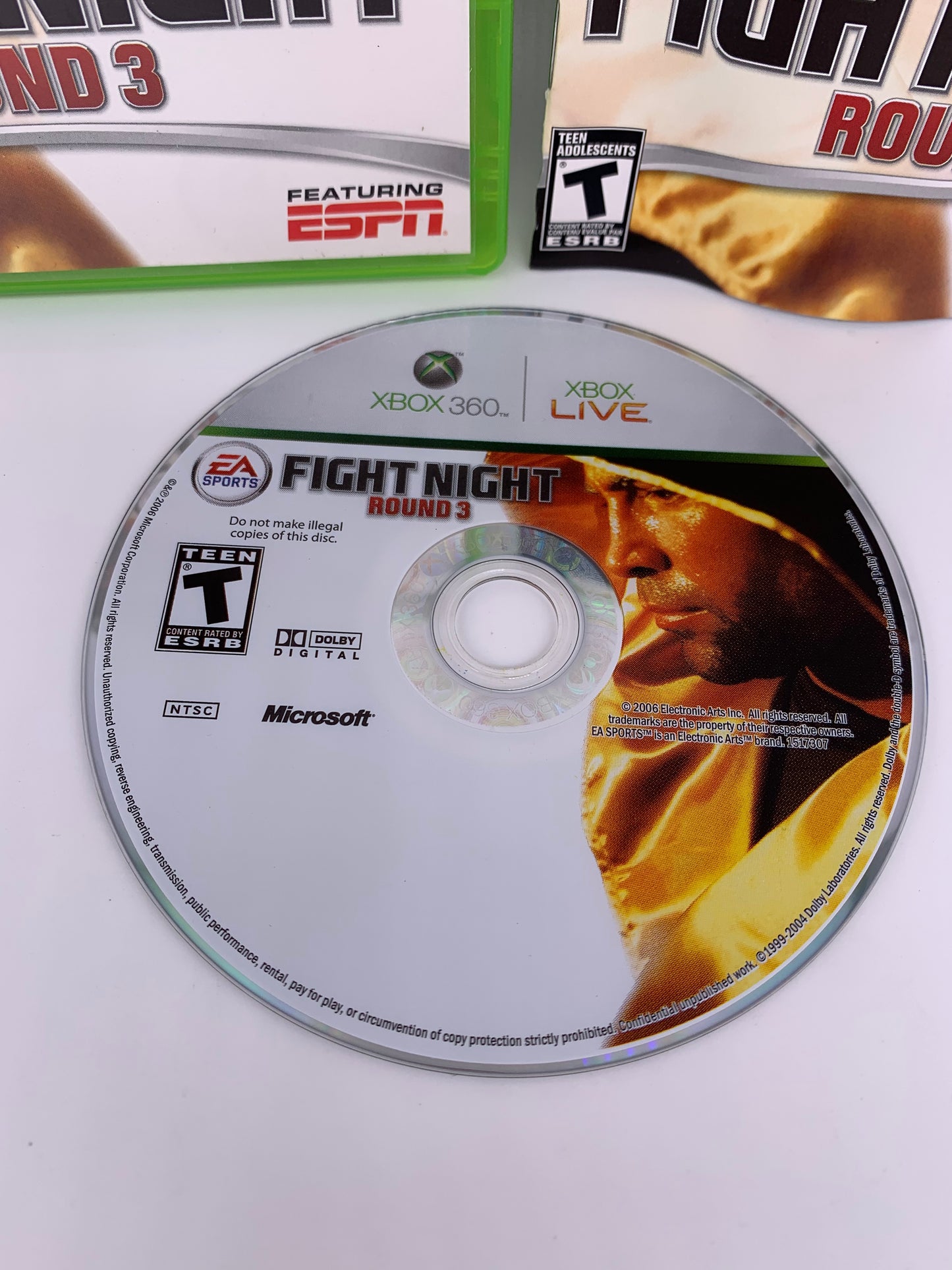 MiCROSOFT XBOX 360 | FiGHT NiGHT ROUND 3