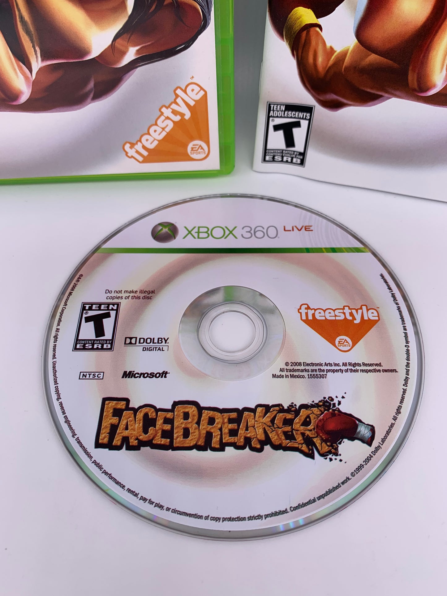 MiCROSOFT XBOX 360 | FACEBREAKER