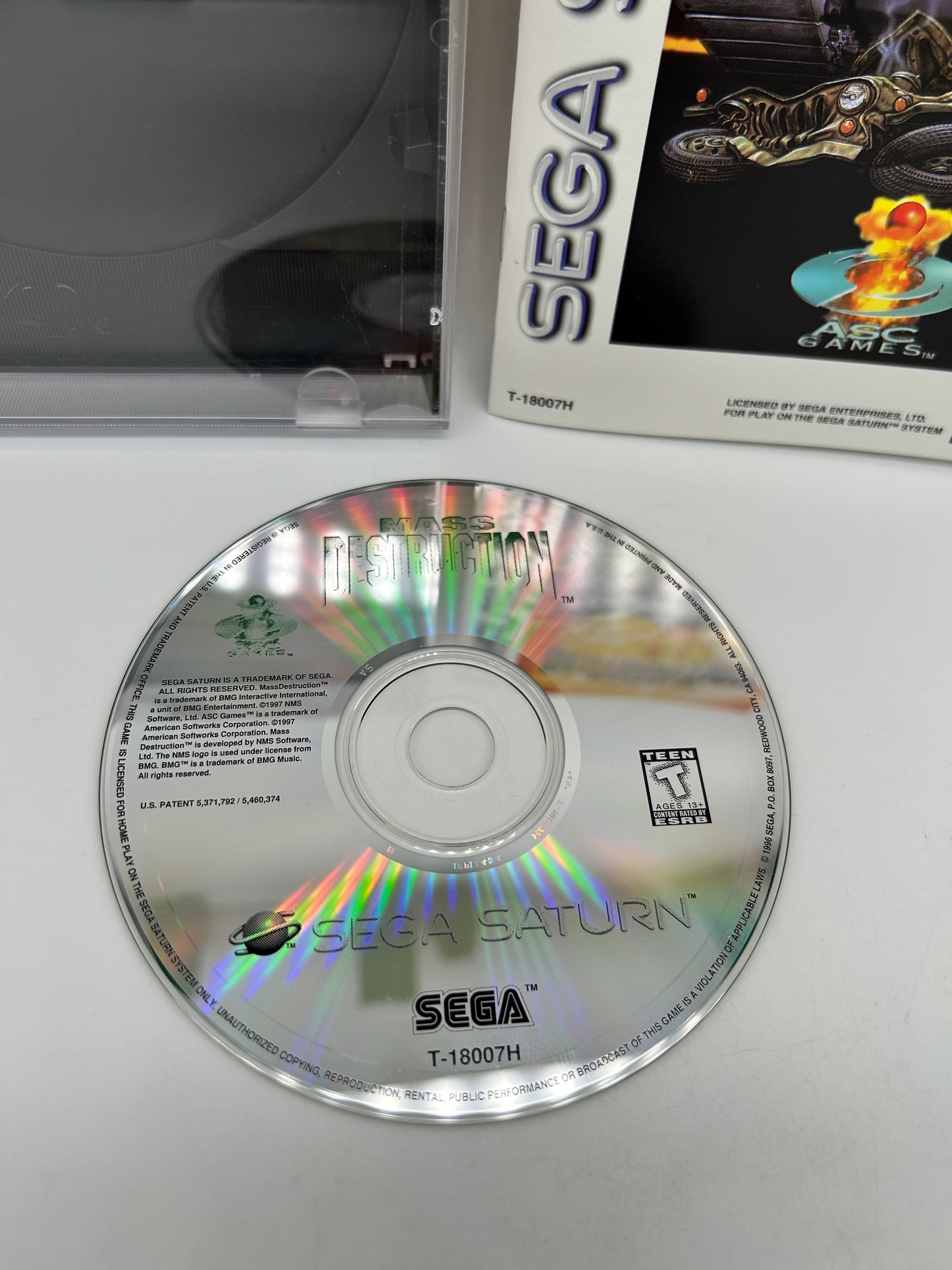 SEGA SATURN | MASS DESTRUCTION