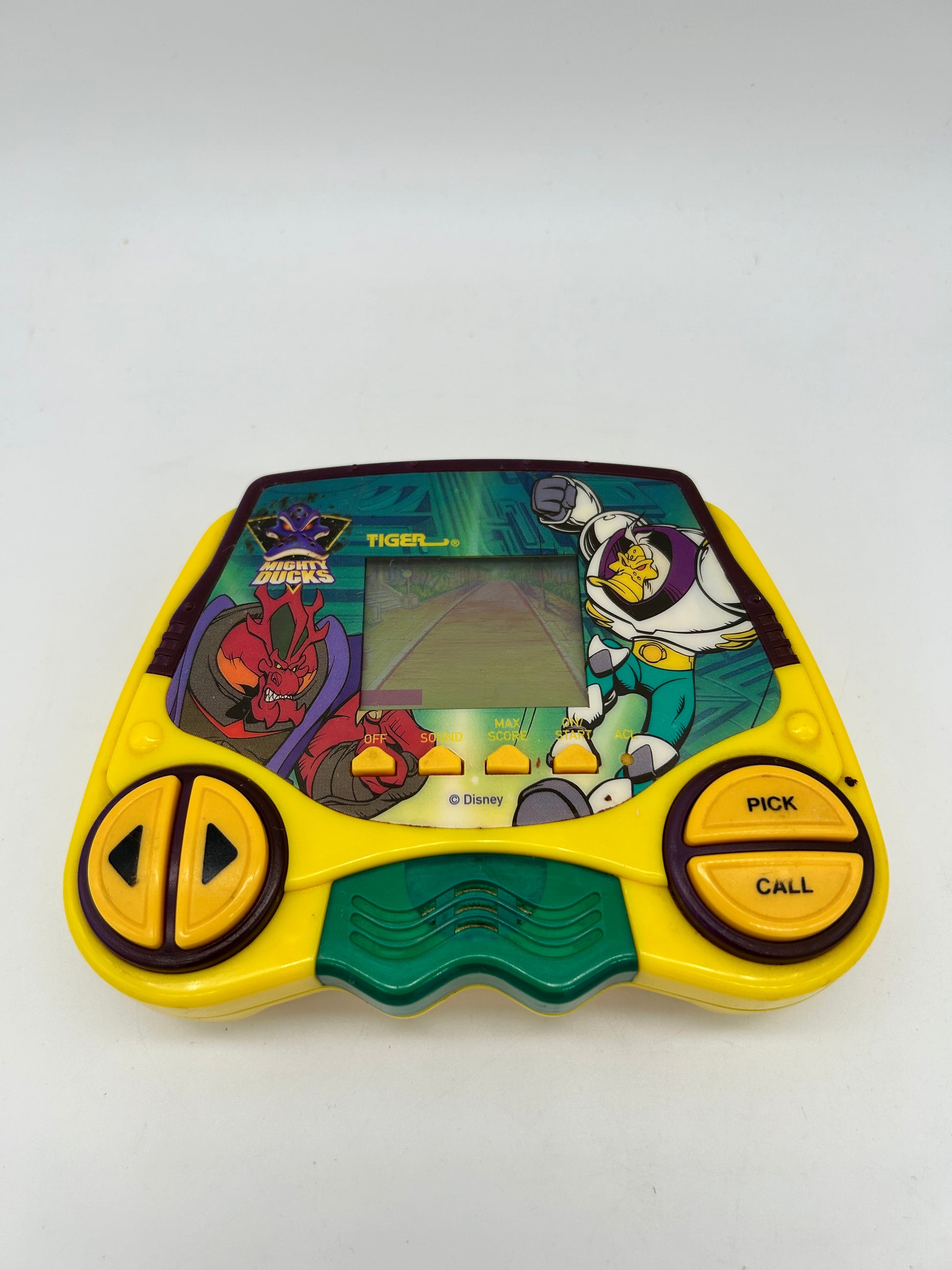 PiXEL-RETRO.COM : TIGER ELECTRONICS INC ORIGINAL SYSTEM CONSOLE NTSC MIGHTY DUCKS