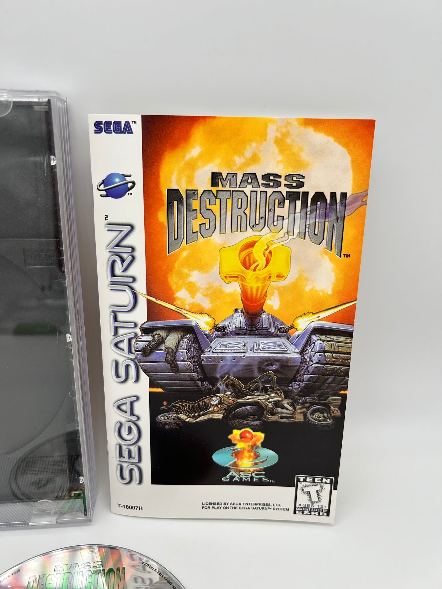 SEGA SATURN | MASS DESTRUCTION